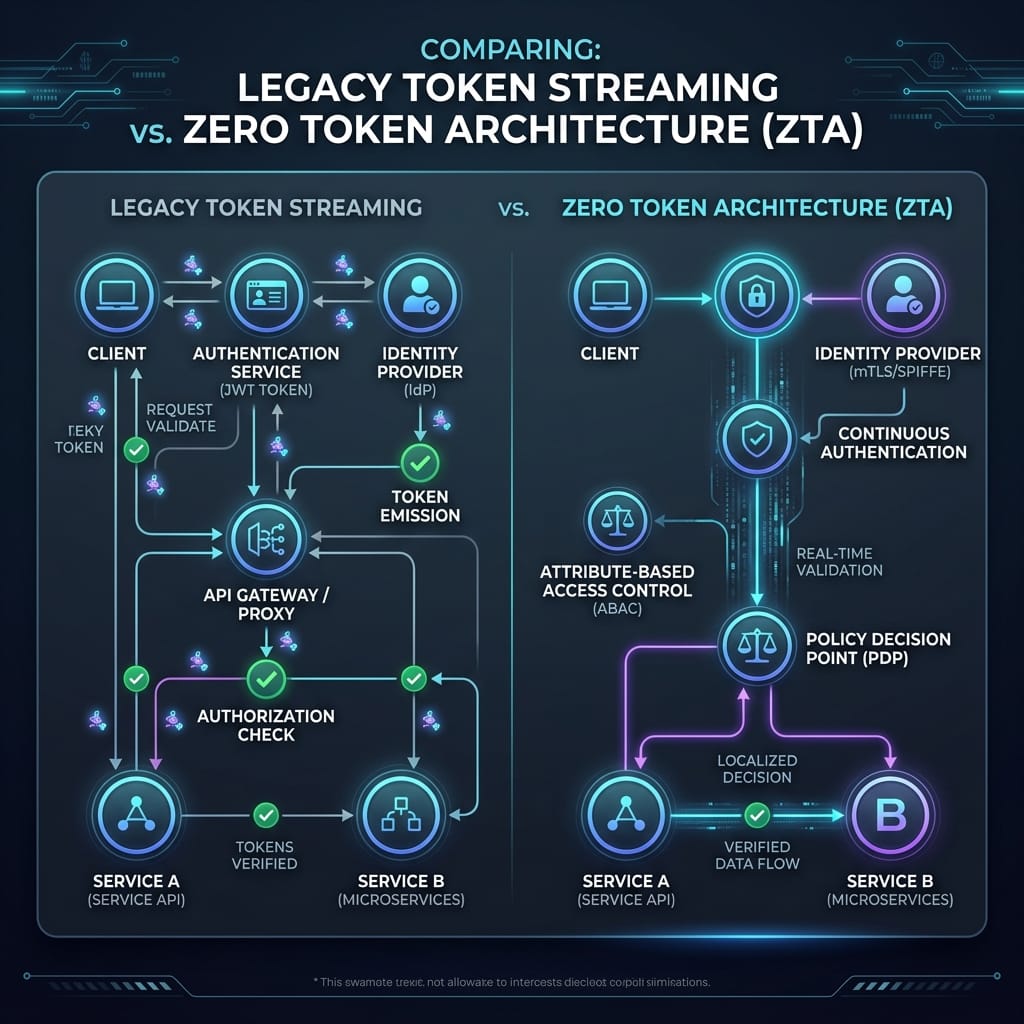 Zero Token Architecture Diagram